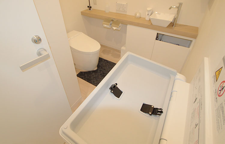 おむつ替えスペース