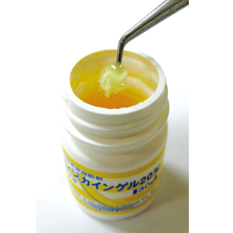 歯ぐきに塗る表面麻酔