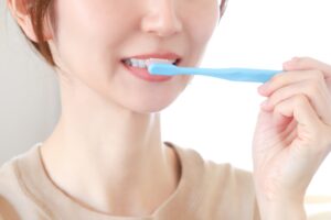 歯磨き粉なし