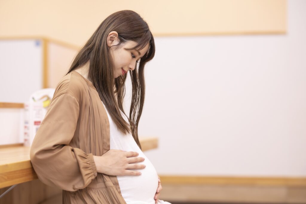 マタニティ歯科の妊婦さん